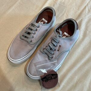 Vans Chima Ferguson Pro. Brushed Twill Grey Skate Shoe. Size 7.5